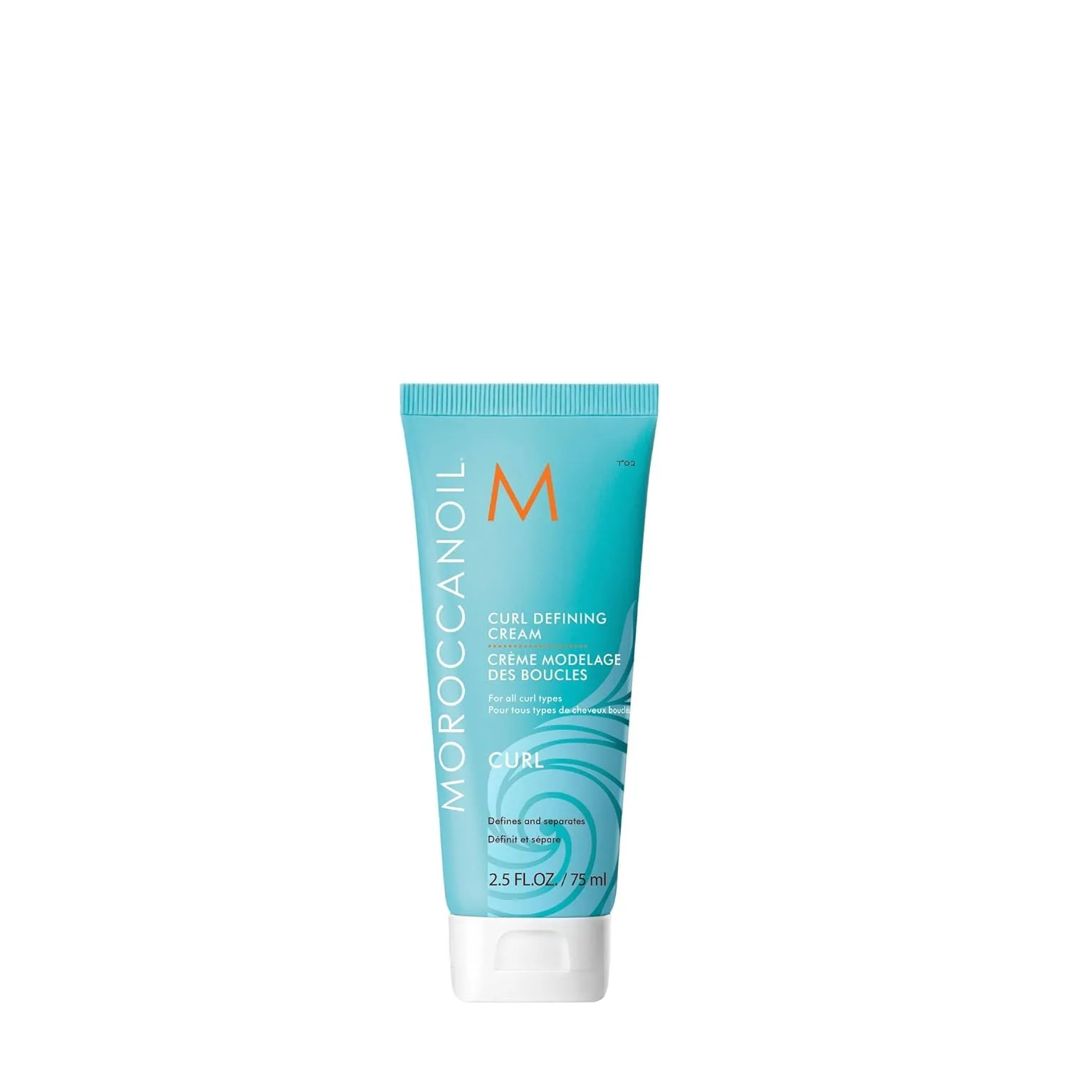Moroccanoil Curl Defining Cream bottle infused with argan oil for bouncy frizz free curls