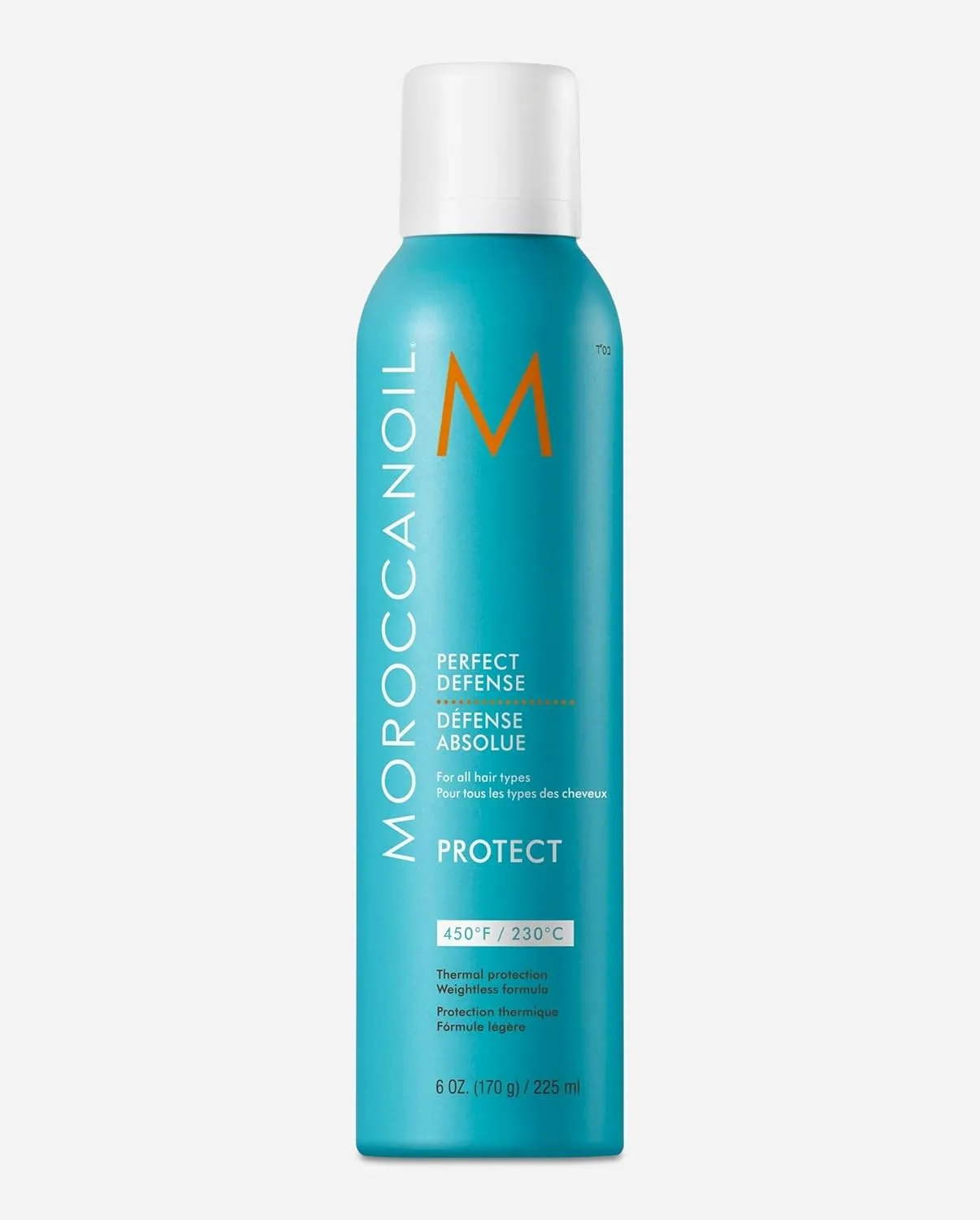 Moroccanoil Perfect Defense Heat Protectant aerosol spray can front view