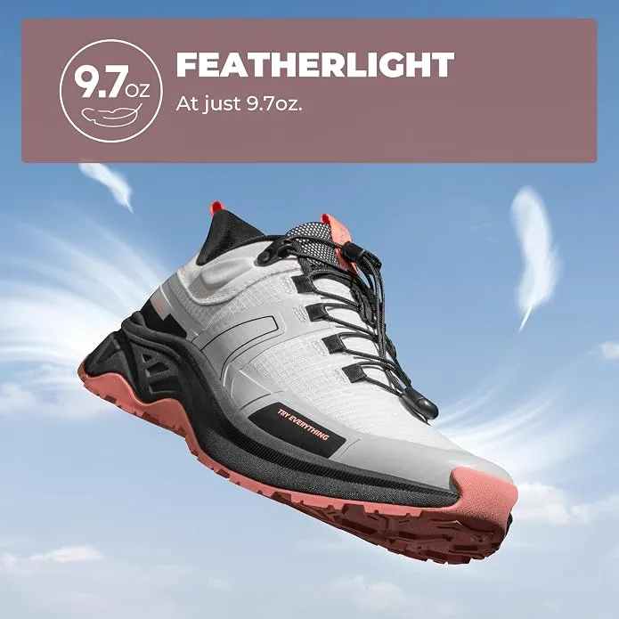 NORTIV 8 Women's Lightweight Hiking Shoes Quick Lace