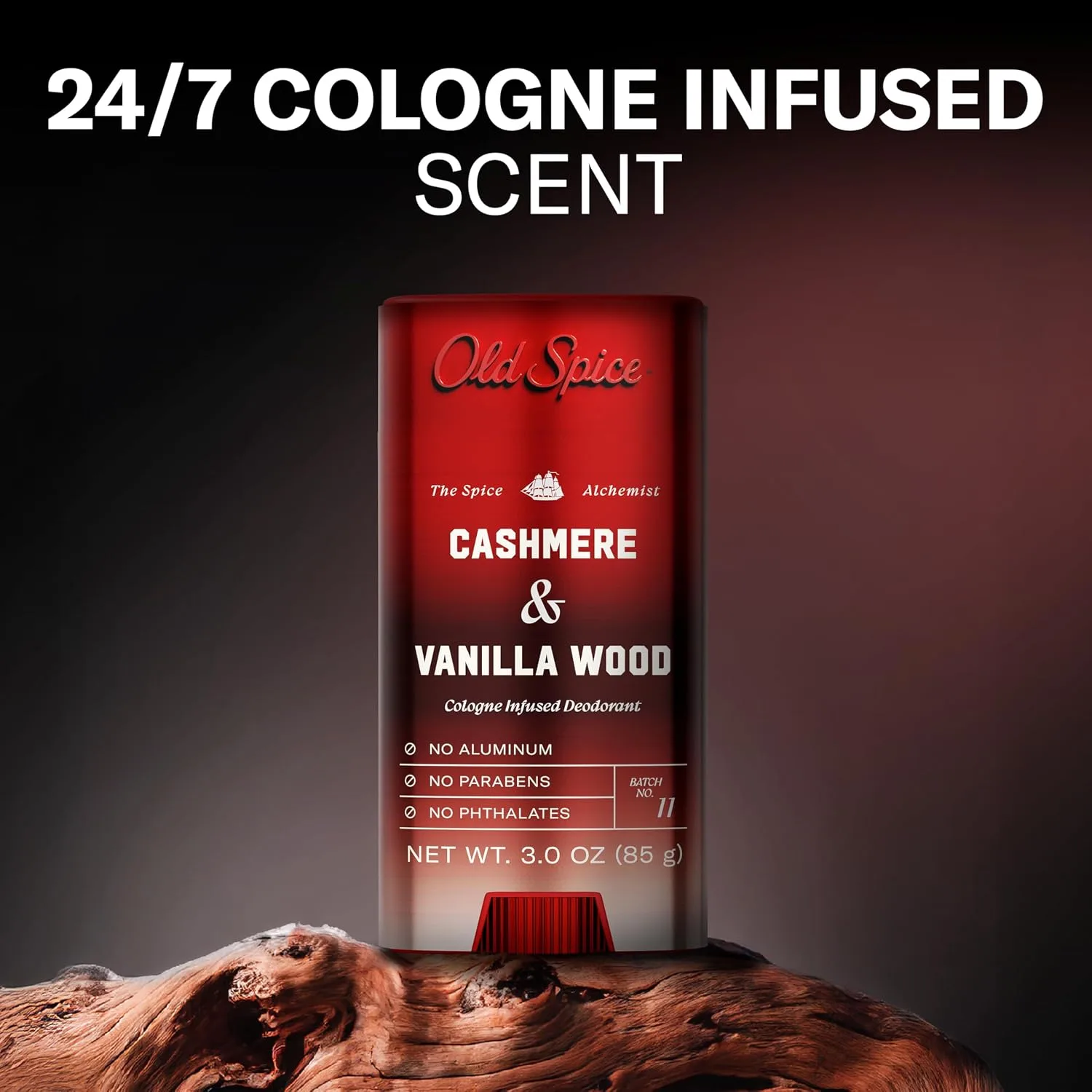 Old Spice The Spice Alchemist Cologne Infused Deodorant (Cashmere & Vanilla Wood)