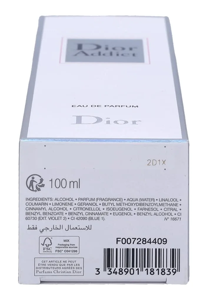 Dior Addict By Christian Dior Eau De Parfum Spray 3.4 Oz For Women