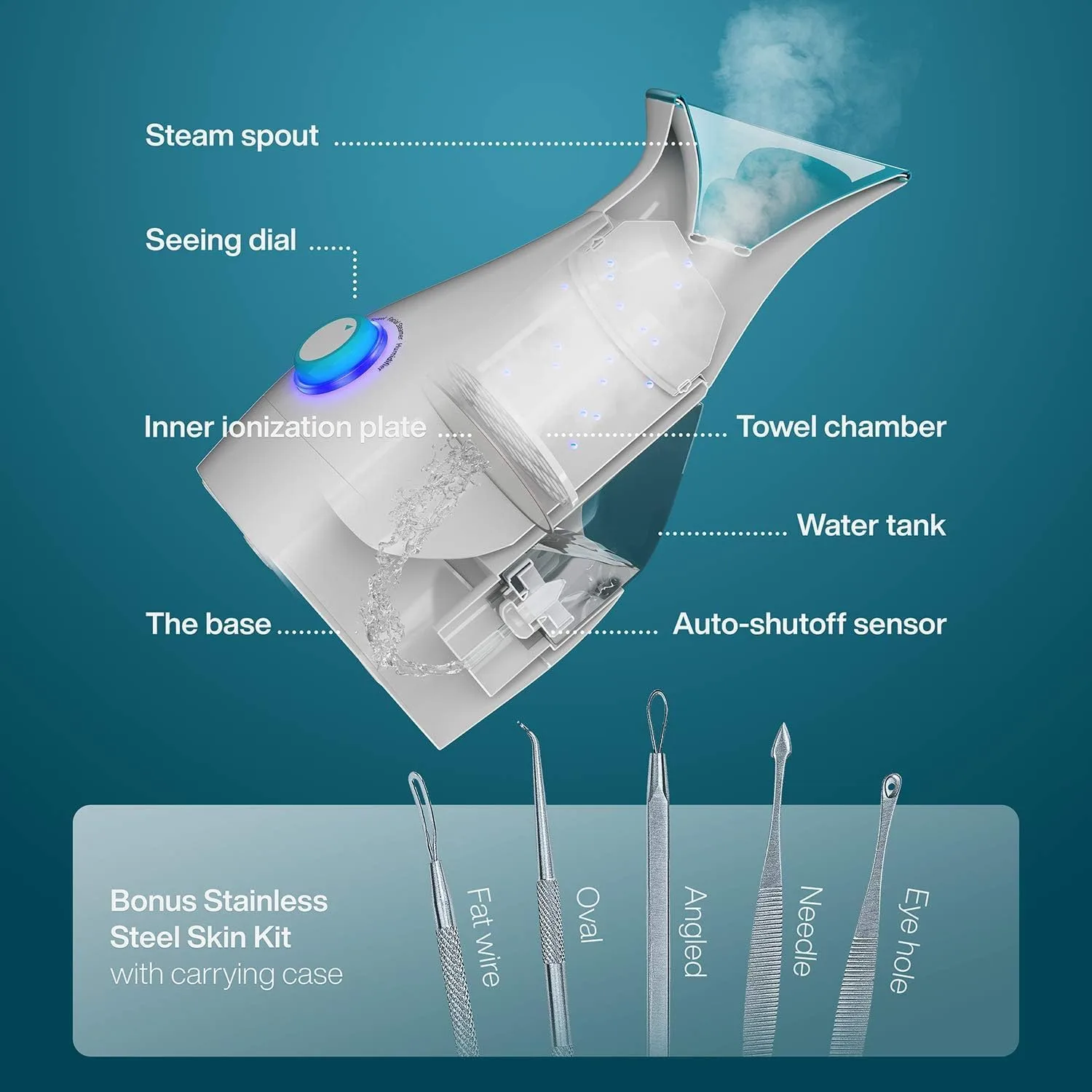 Pure Daily Care NanoSteamer Large 3-in-1