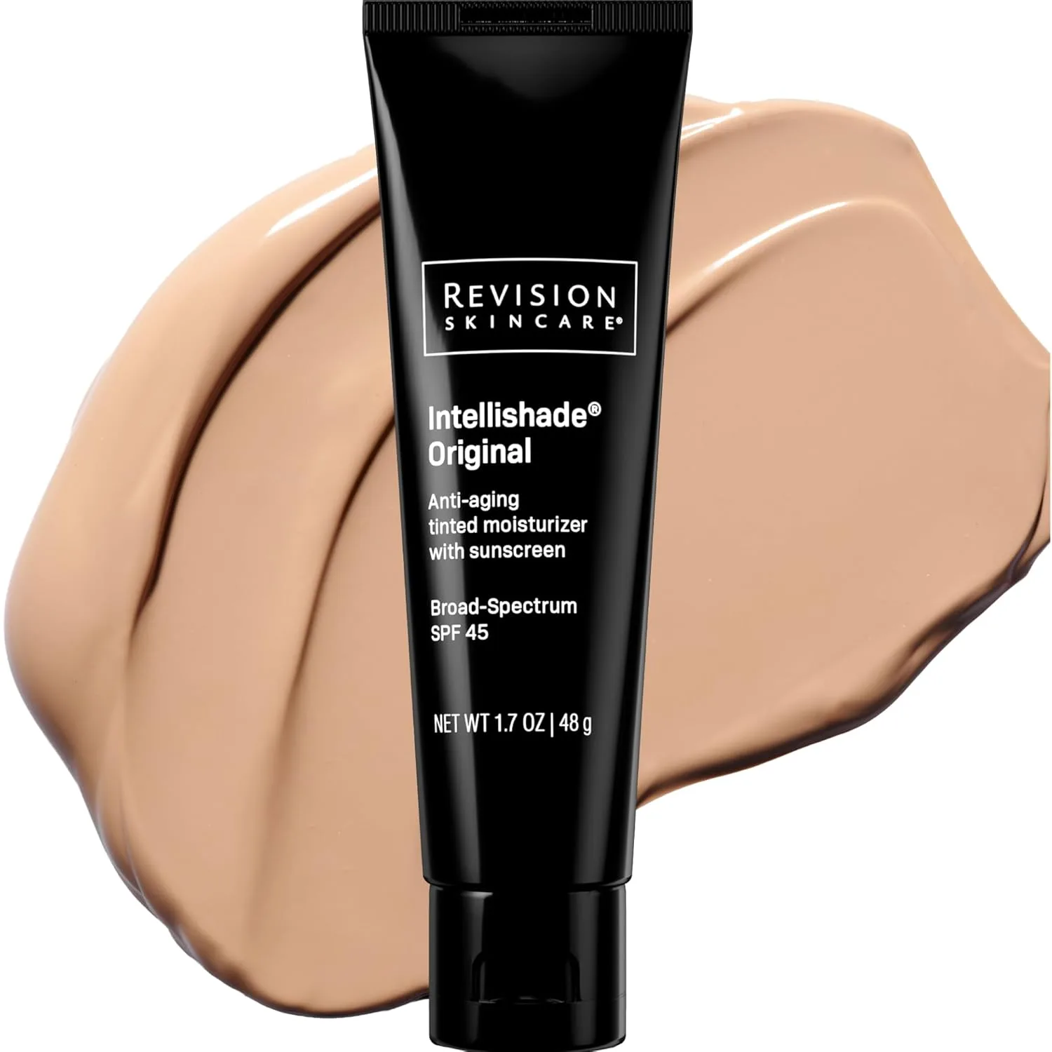 Revision Skincare Intellishade Original SPF 45 tinted sunscreen tube