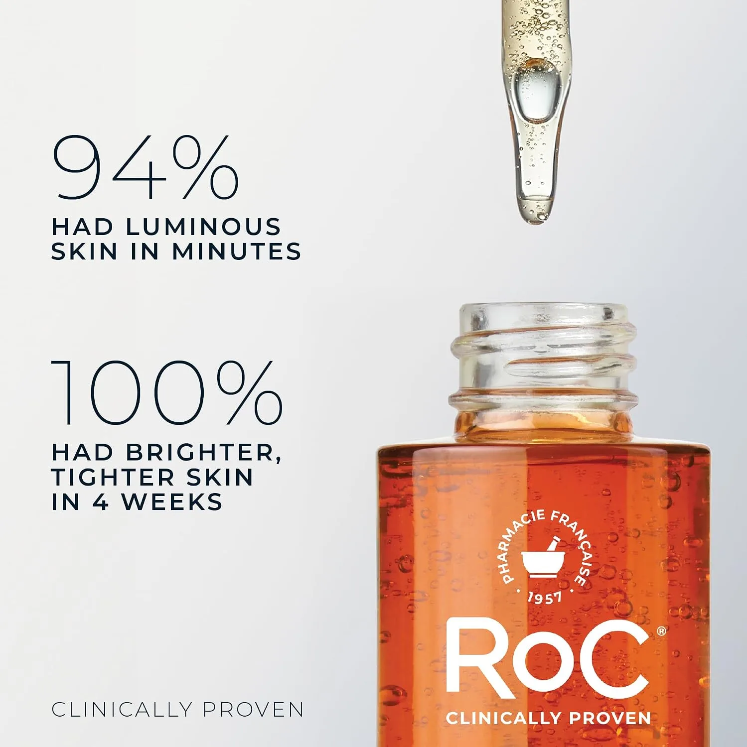 RoC Vitamin C Serum for Face Multi Correxion Revive + Glow, 10% Active, 1oz