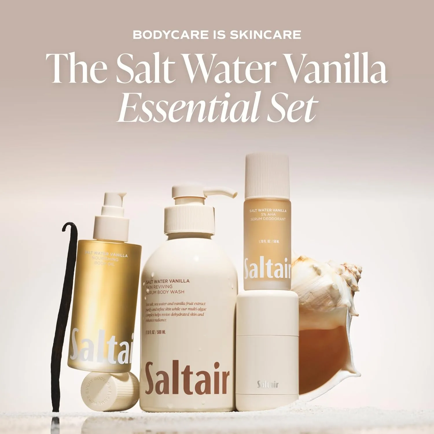 Saltair Body Oil Salt Water Vanilla