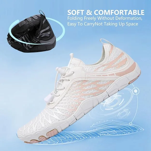 SIOSNETA Hike Barefoot Shoes for Women Men
