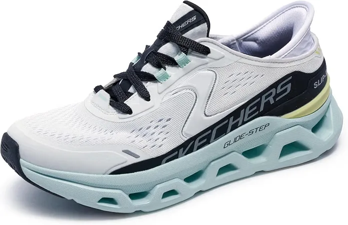 Skechers Glide Step Altus hands free slip in athletic sneaker side view