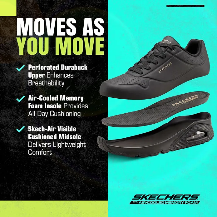 Skechers Women's UNO Stand on Air Sneaker