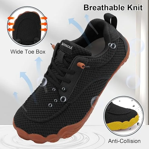 Spesoul Mens Barefoot Shoes