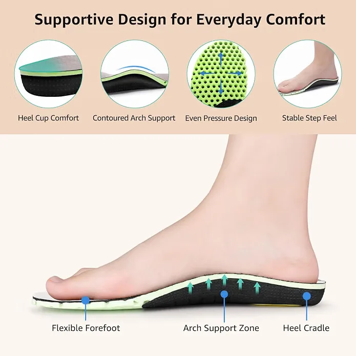 STQ Womens Slip On Loafers Arch Support Boat Casual Shoes