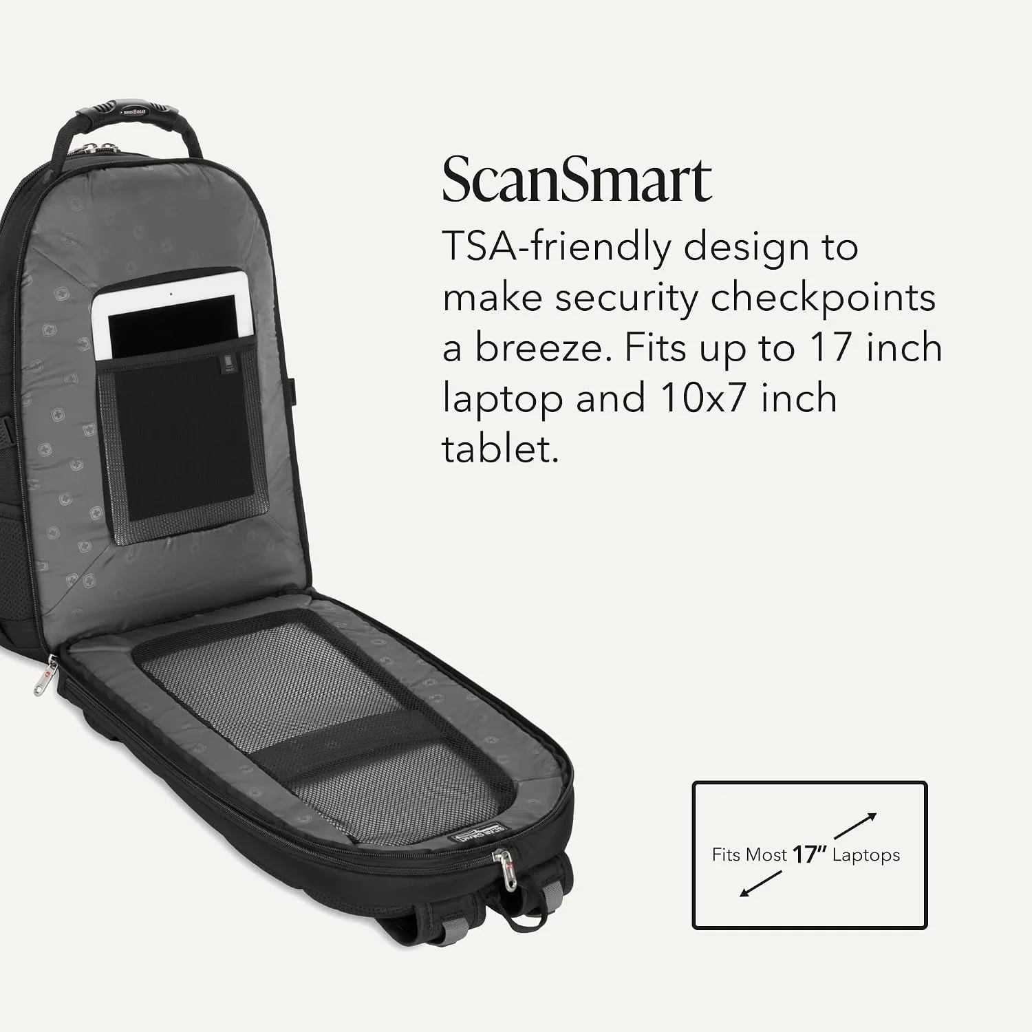 SWISSGEAR 1900 ScanSmart Laptop Backpack