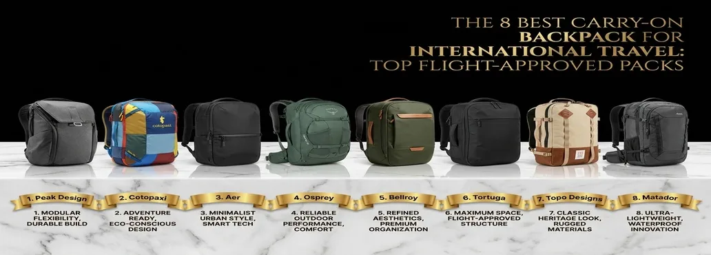 The Best Carry-On Backpack For International Travel: Top Flight-Approved Packs, Tested and Reviewed