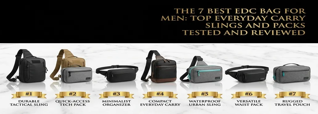 The Best EDC Bag For Men: Top Everyday Carry Slings And Packs Tested and Reviewed