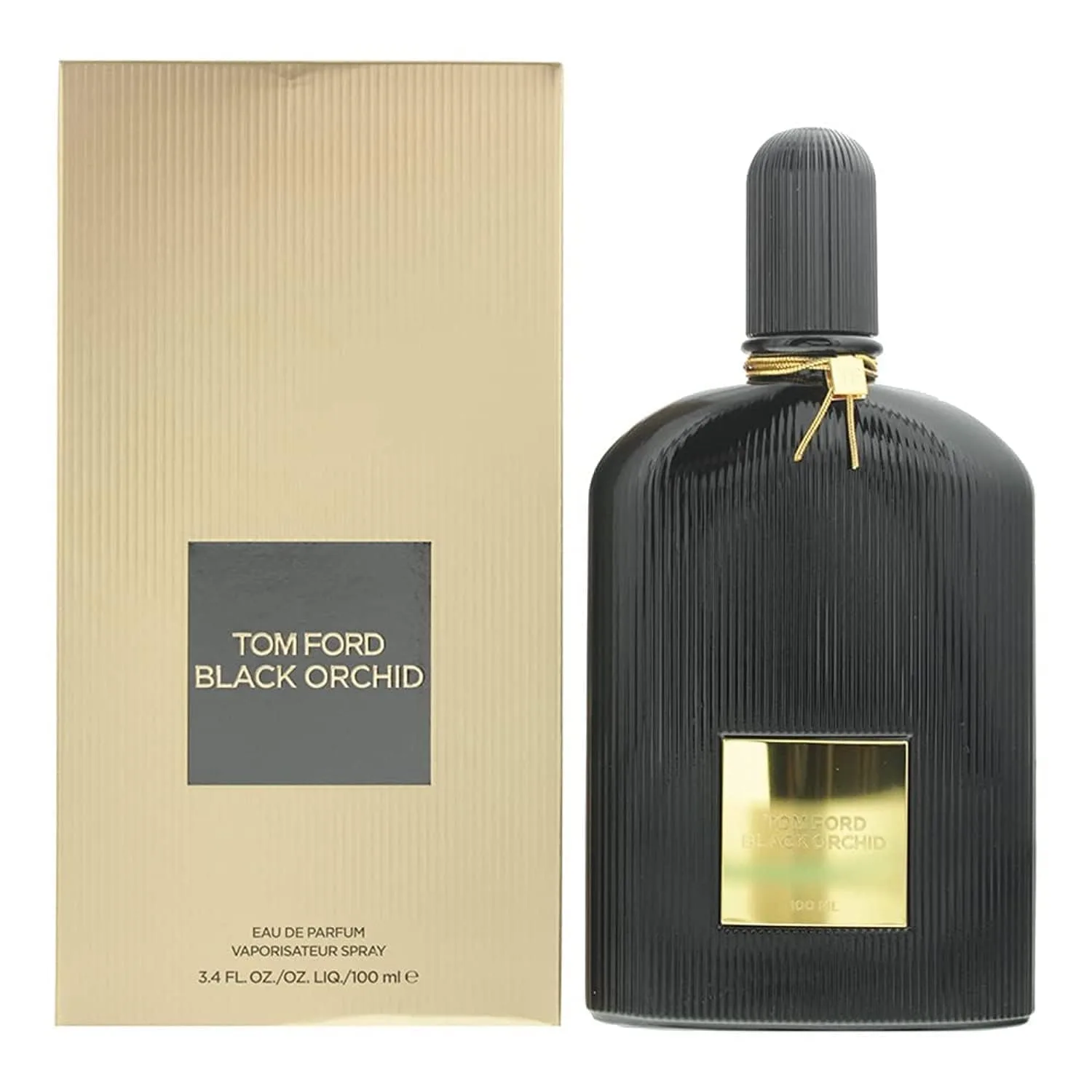 Tom Ford Black Orchid Eau de Parfum flacon in black glass