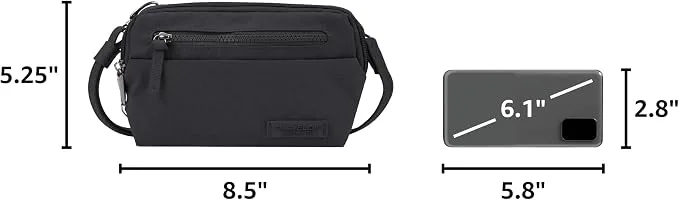 Travelon Anti-Theft Metro Convertible Small Crossbody Bag