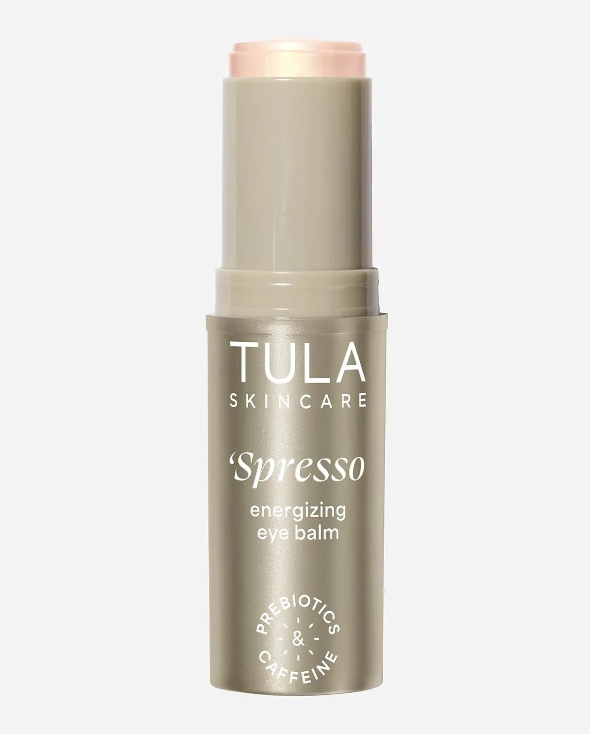 TULA Skin Care Spresso Energizing Eye Balm twist-up stick applicator for dark circles