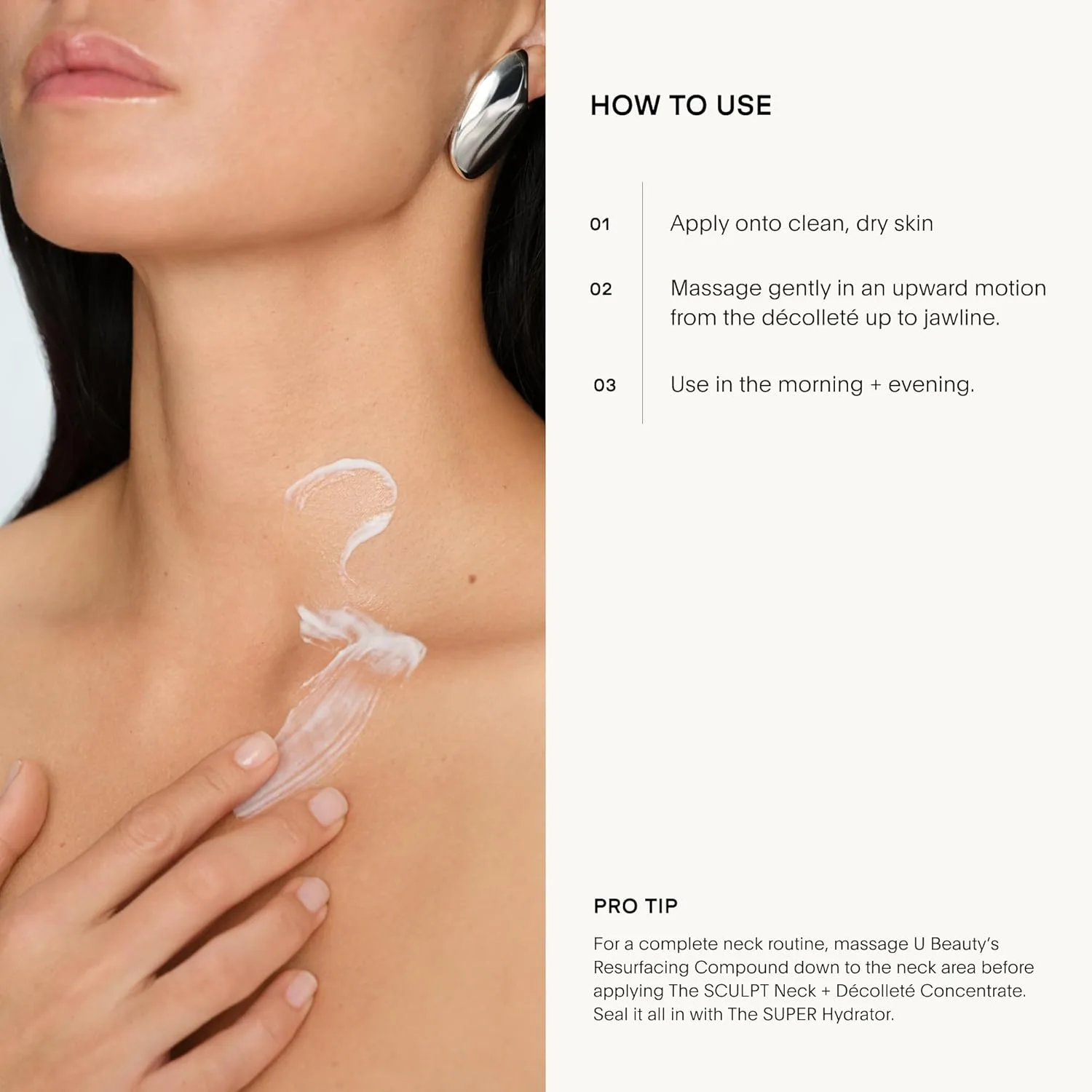 U Beauty The SCULPT Neck + Décolleté Concentrate