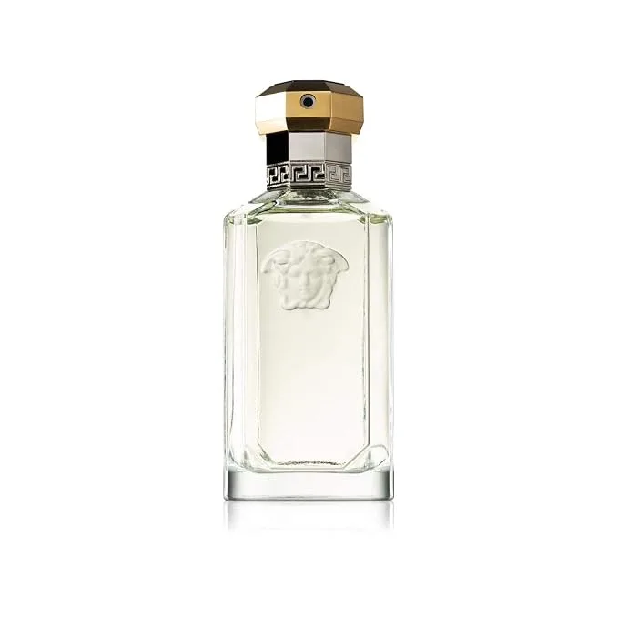 Versace The Dreamer Eau De Toilette octagonal glass bottle with gold Greek key logo