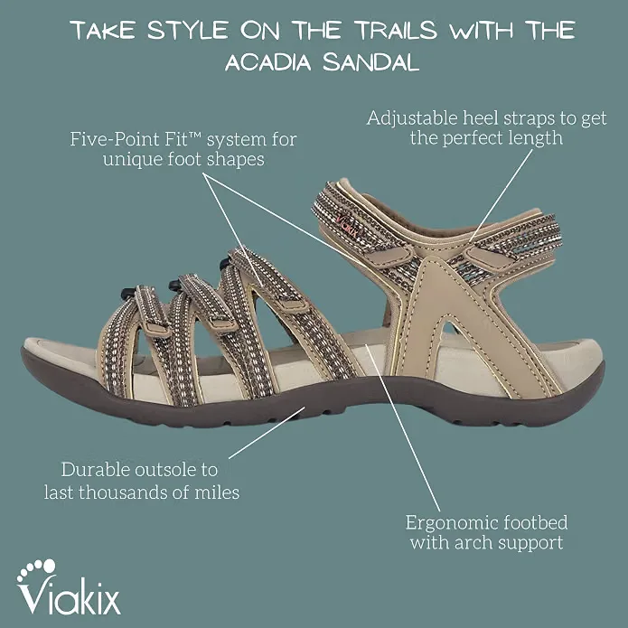 Viakix Acadia Outdoor Hiking Sandal