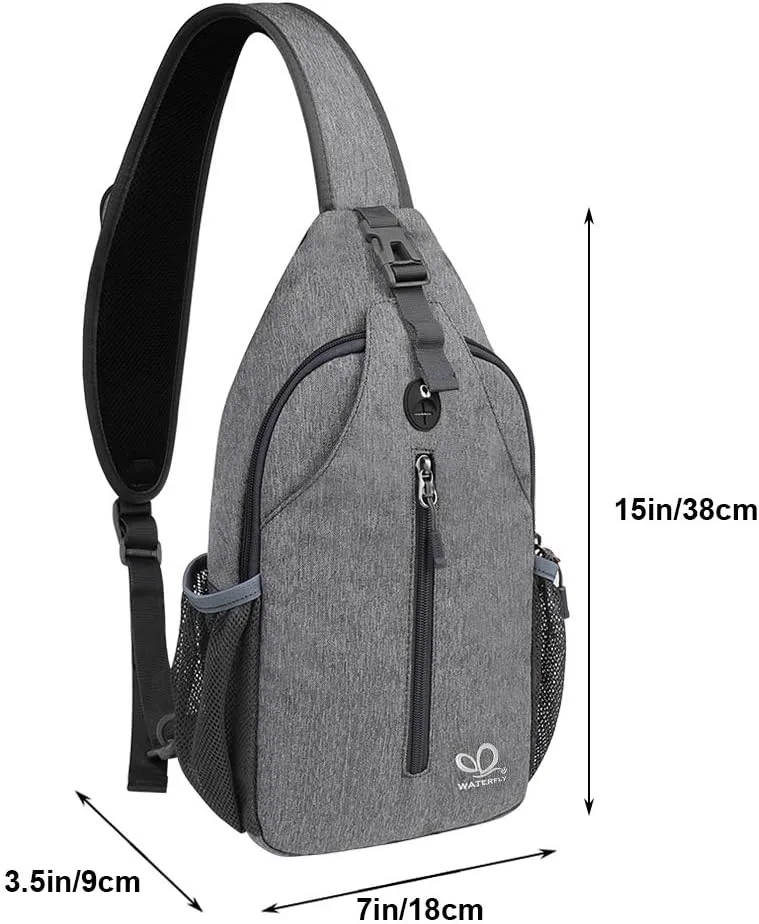WATERFLY Crossbody Sling Backpack