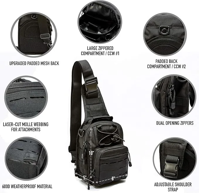 WOLF TACTICAL EDC Sling Bag